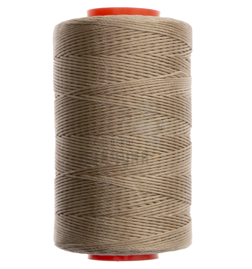 Нитки прошив.вощеные 100D/3-200м, светло-бежевый
