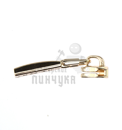 Бегунок сумочный Т-5 "JX" ALBA (0613), металл, цв.золото