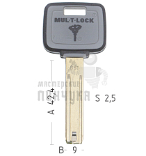 Mul-T-Lock: Профиль MT5 851 Original - Чертеж