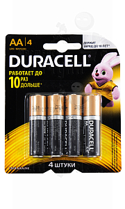 Батарейка DURACELL LR6 BL4 (4/48/192) - Чертеж