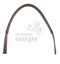 Ручка сумочная 65см,плоская (8136), цв.бурый - Чертеж