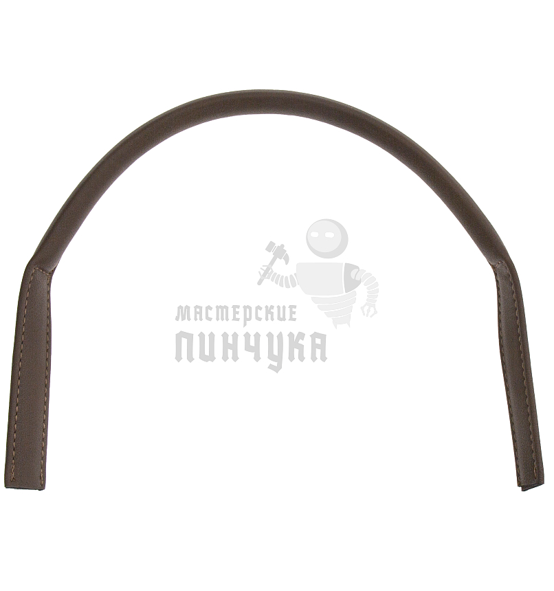 Ручка сумочная кругл.узк. 53см (8051) цв.серо-коричневый