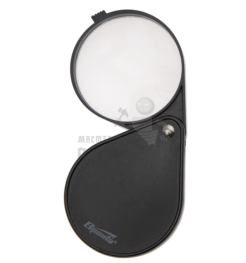 Лупа складная, карманная, 6 кратная, D 60 мм Sparta