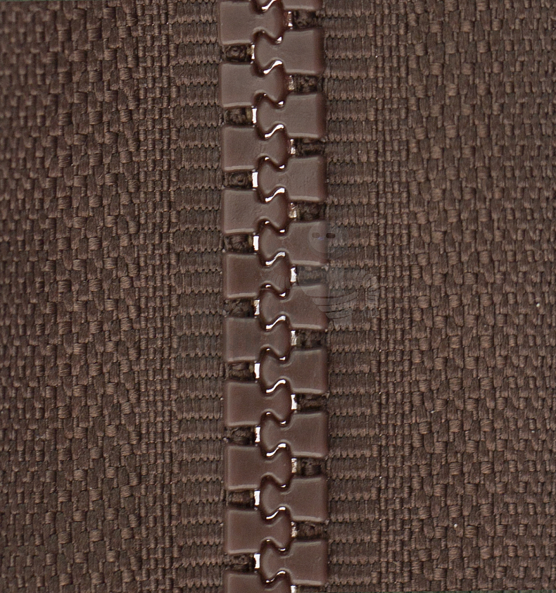 Молния Трактор "JUDSON", 80см, Тип-5, разъёмная двухзамковая, цв.т/коричневый