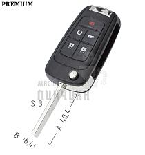 Корпус CHEVROLET OP-11P HU100 4кн+паника КНР // - Чертеж