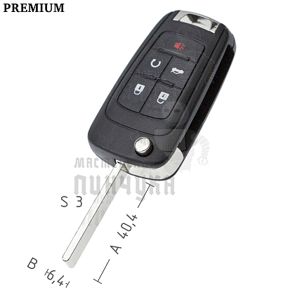 Корпус CHEVROLET OP-11P HU100 4кн+паника КНР //