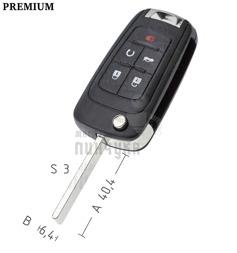 Корпус CHEVROLET OP-11P HU100 4кн+паника КНР //