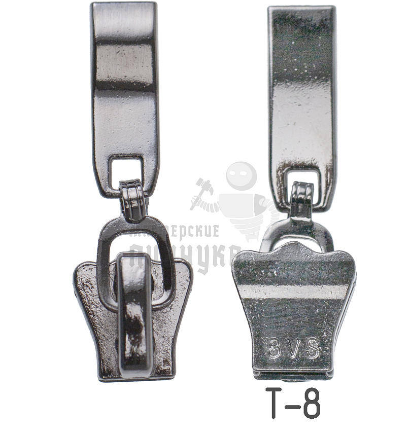 Бегунок "Трактор", тип 8, автомат 15-5, цв никель темн.