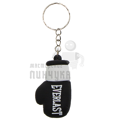 Брелок для ключей "Боксерская перчатка EVERLAST" цв.черный