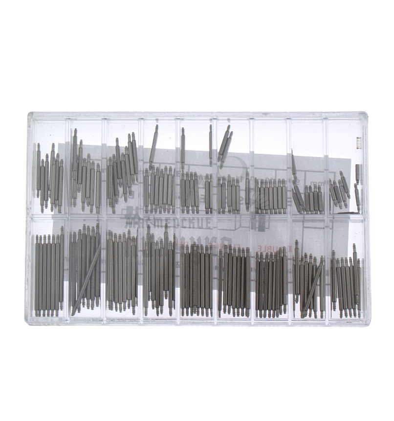 Набор стержней (штифты/шпильки) для ремонта наручных часов 8-25 мм