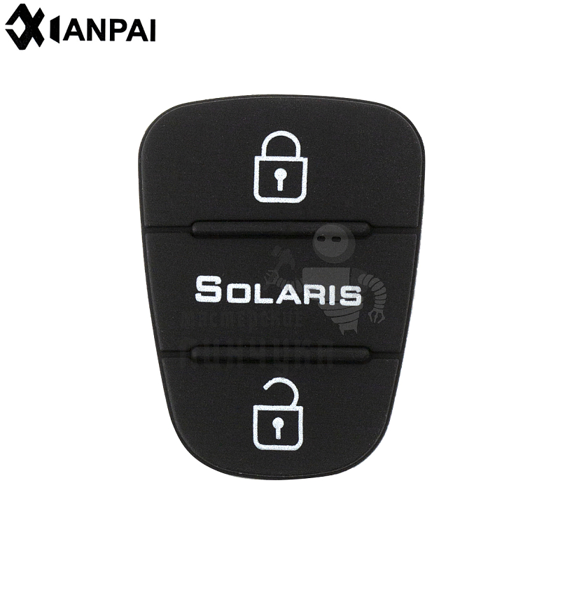 3 кнопки Резиновые для выкидушек HYUNDAI Solaris КНР