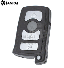 Корпус ключа BM6P HU92 HF70P171 4 кнопки 2 BMW КНР - Чертеж