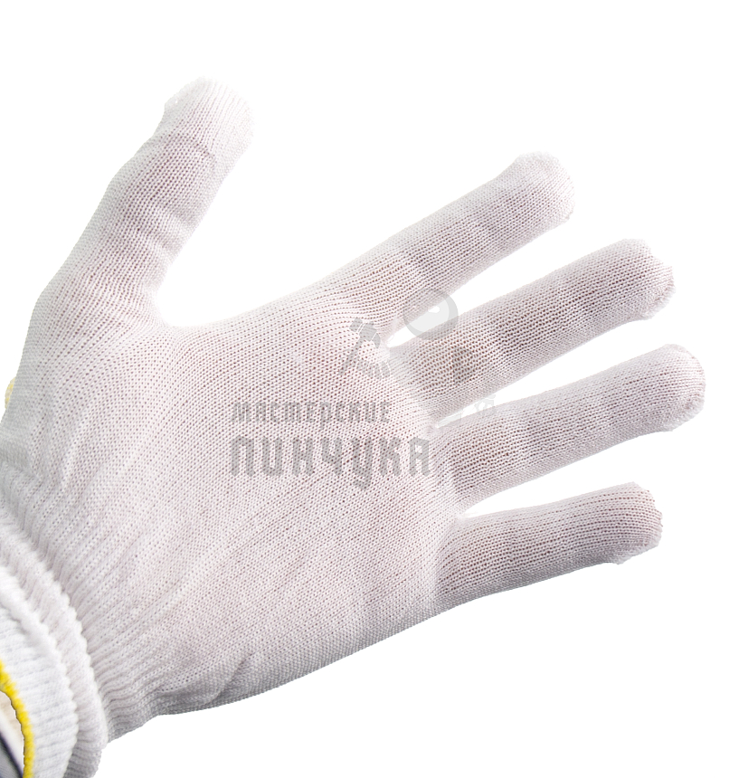 Перчатки нейлоновые белые
