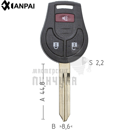 Корпус  NISSAN NSN14 4кн КНР