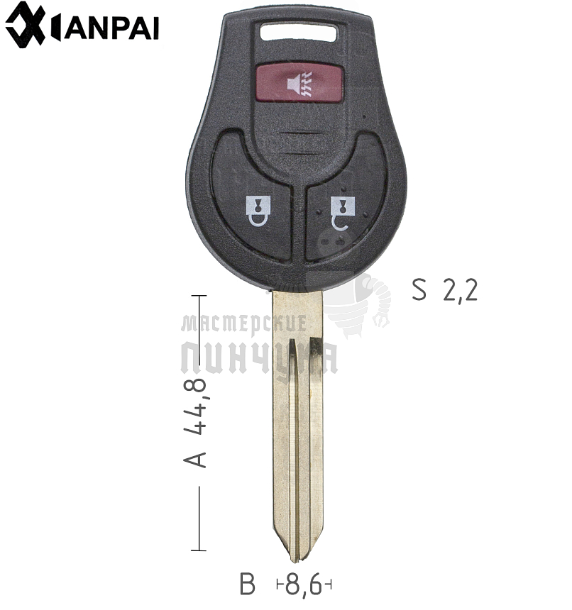 Корпус  NISSAN NSN14 4кн КНР