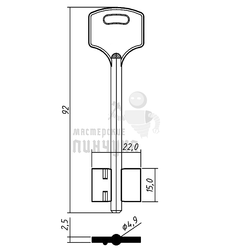 ELB13D (силумин)