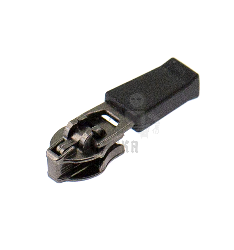 Бегунок для спиральной (витой) молнии, тип 3, Арт.YG-301, цв. никель черный, РЕВЕРС