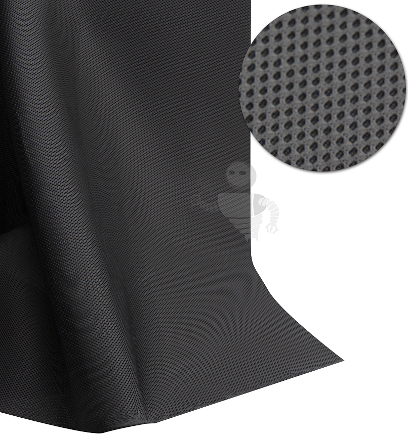 Сетка обувная пл.280гр/м.кв. 1,5м. Black K