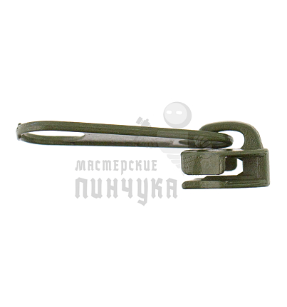 Бегунок для спиральной (витой) молнии, тип 5, сумочный, цв.хаки (327)