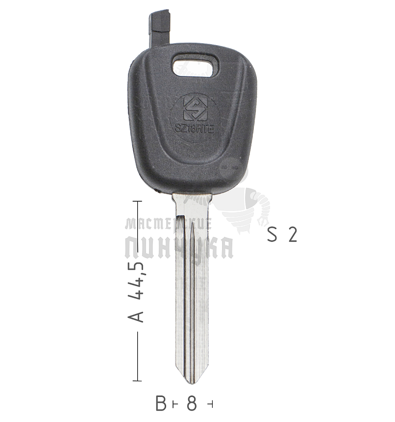 T00SZ17RP TP00SUZU-17D.P2 а/пласт.с мест.п/чип SUZUKI