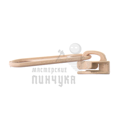 Бегунок для спиральной (витой) молнии, тип 5, сумочный, цв.розовый (150)