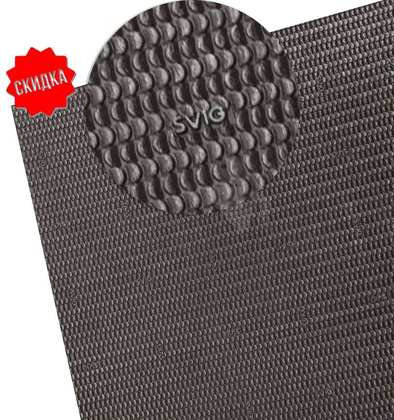 Лист профилактический SVIG 305 SOUND TREKKING 63х73см 3,0мм т.коричневый