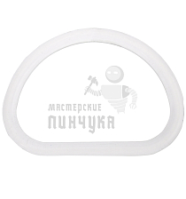Ручка для сумки, акриловая, цв.прозрачный - Чертеж