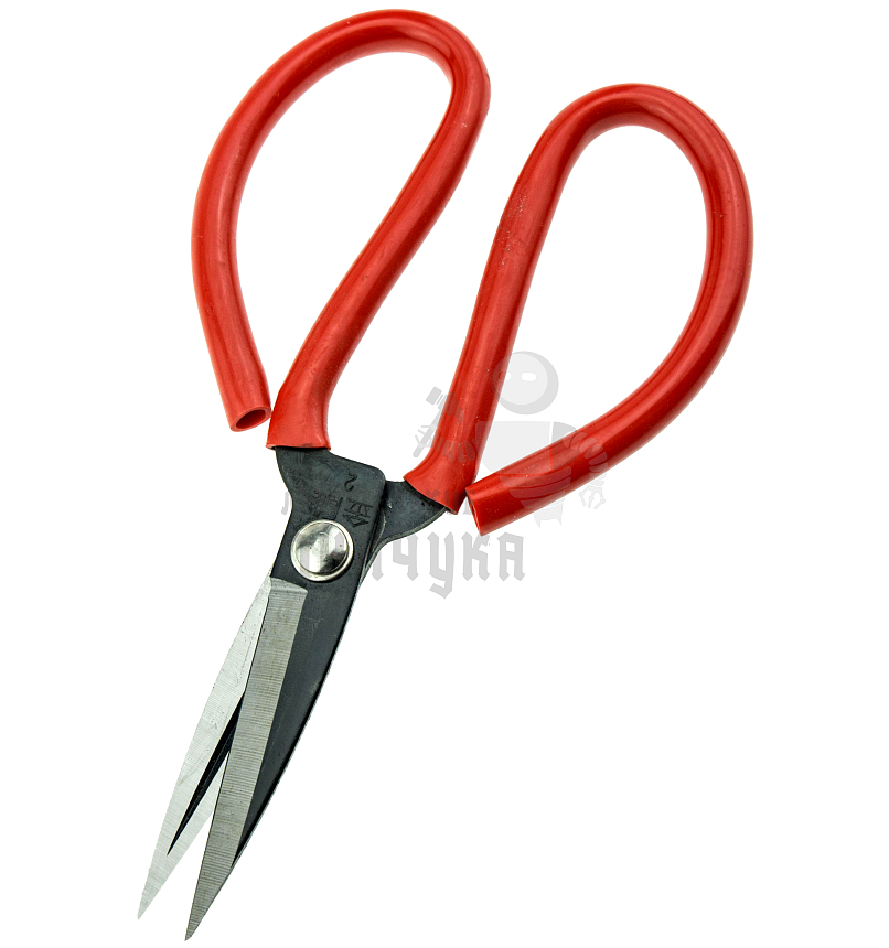 Ножницы средние (с красн.ручками)