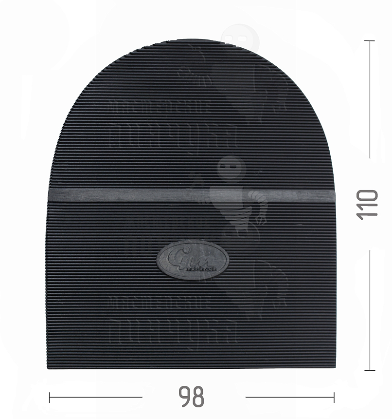 Набойки MAGNA GM "L", цв. чёрный