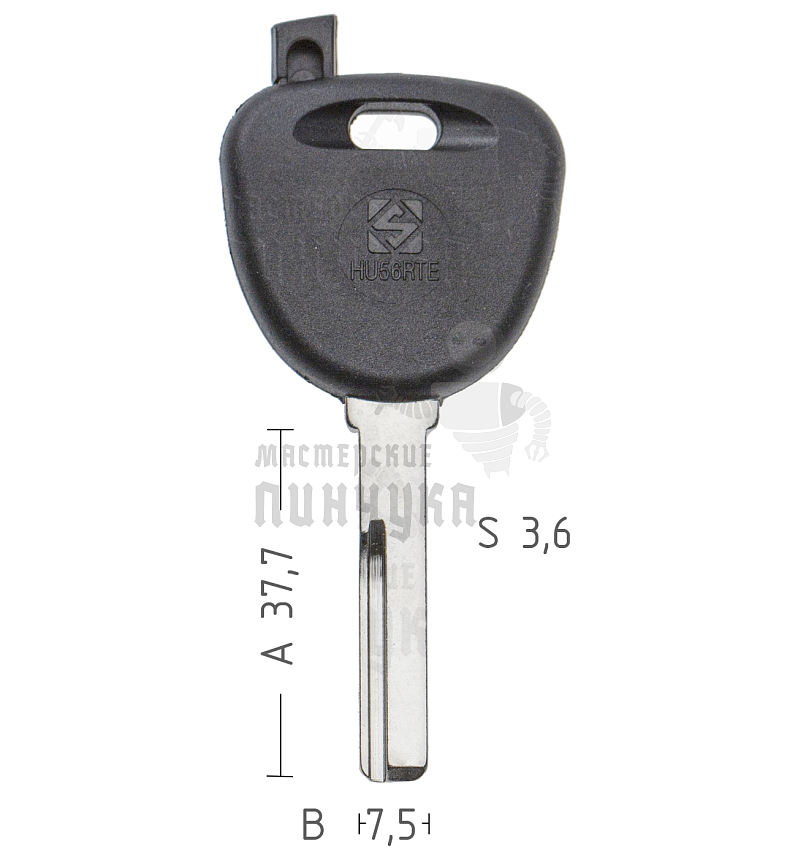 T00HF49PA TP00HU-DH.P2 HU56RT0P а/пласт.с мест.п/чип VOLVO