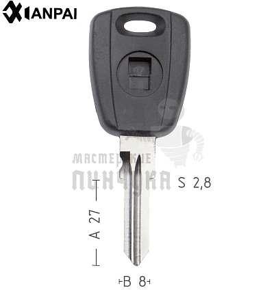 T00GB14RPG TP00FI-13P8 GT15RT0  а/пласт.с мест.п/чип FIAT КНР