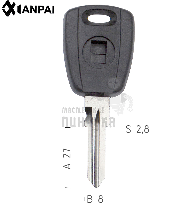 T00GB14RPG TP00FI-13P8 GT15RT0  а/пласт.с мест.п/чип FIAT КНР