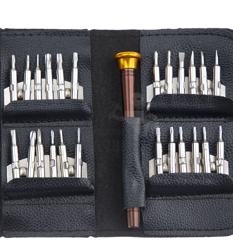 Набор для точных работ "Micron" SSP-25 в блистере 25 сменных отвёрток/бит