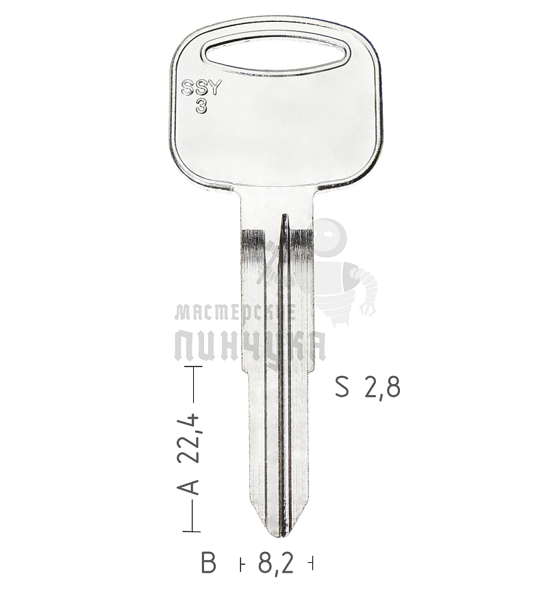 SSA2 SSA-1 а/сталь SSANGYONG SSY3