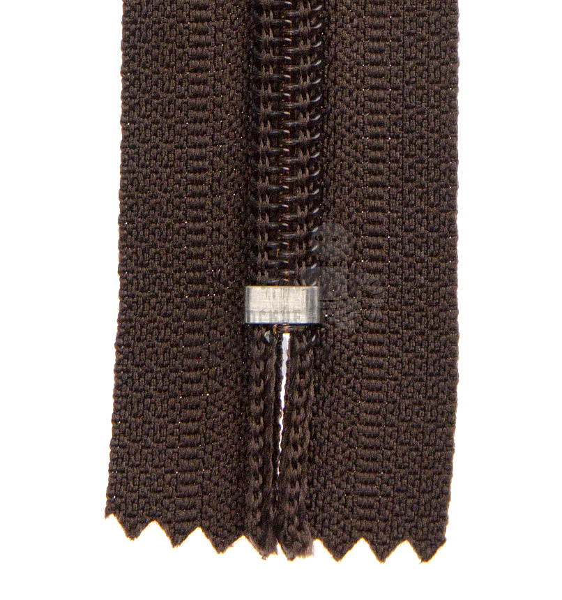 Молния №7 25см Коричневый