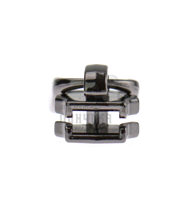 Бегунок сумочный Т5 "JX" (0493), металл, тёмная гальваника