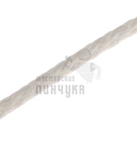 Шнурки круглые без наполнителя (тип 0), 70 см, цв.белый