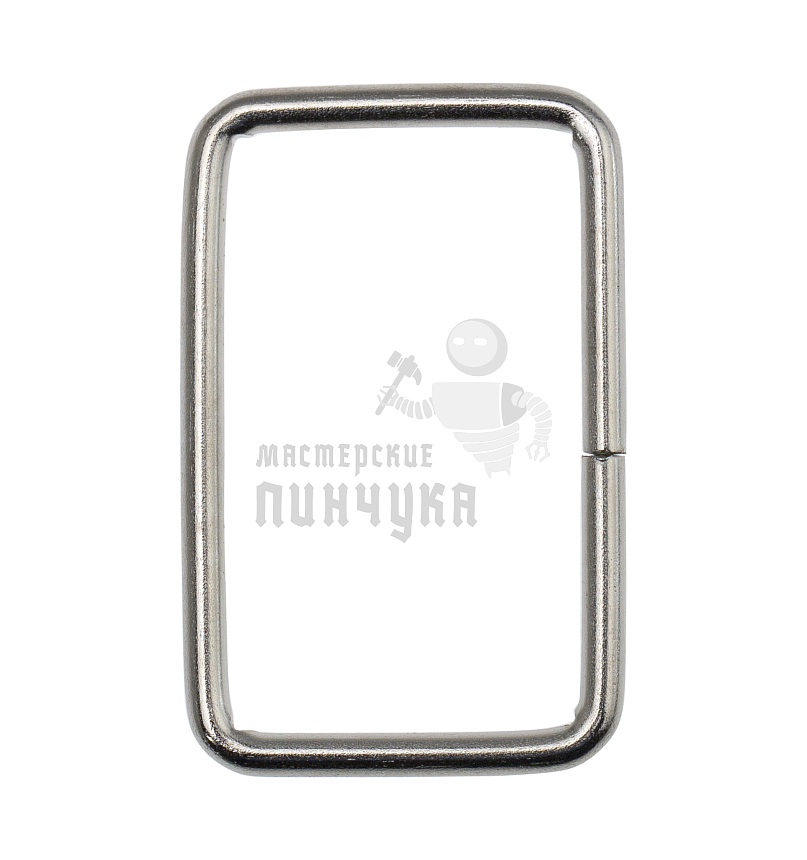 Пряжка - рамка 35мм (толщ. 2,6мм) цв никель.