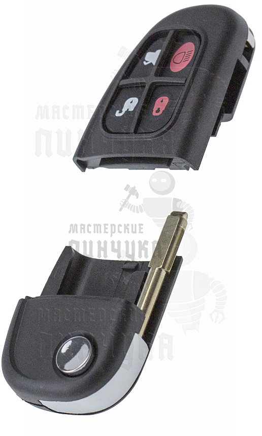 Корпус выкидного ключа FO6 FO21 TB1 4 кнопки КНР