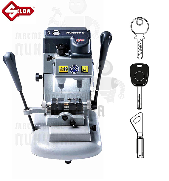 Станок копировально-фрезерный Twister II для лазерных и луночных ключей