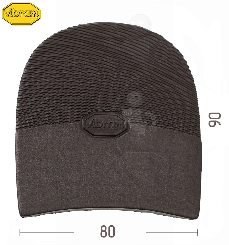 Набойка "Vibram Ariel" 5342 (010), цв. коричневый