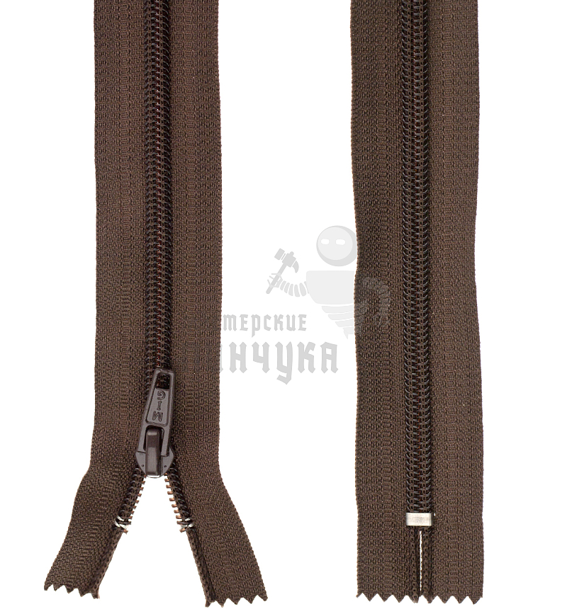 Молния 60см Коричневый