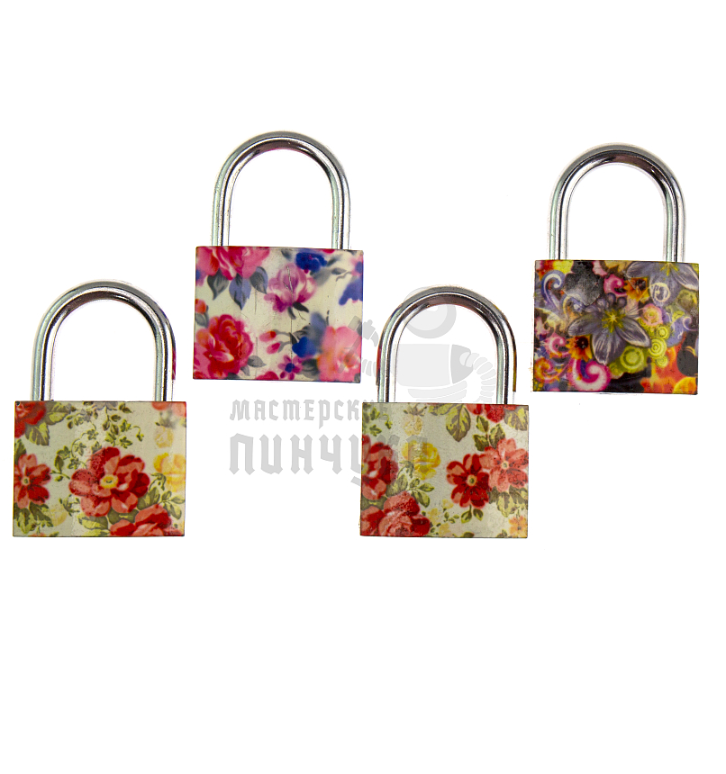 Навесной замок "ABE LOCK", 48мм (цвет произвольный)