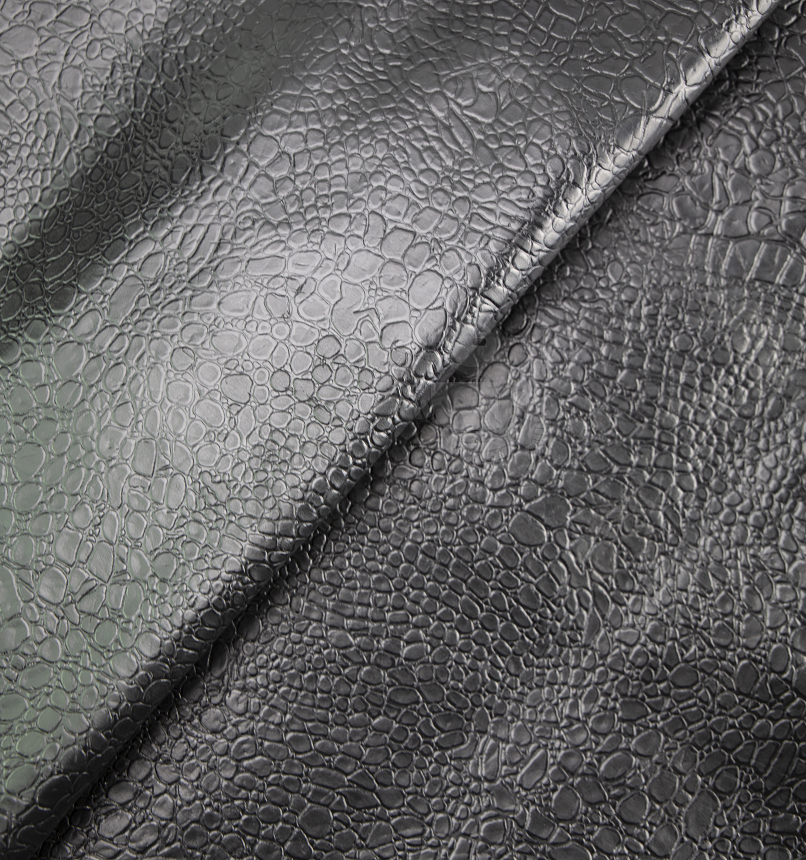 Кожа "Кайман" черная 1,2-1,4