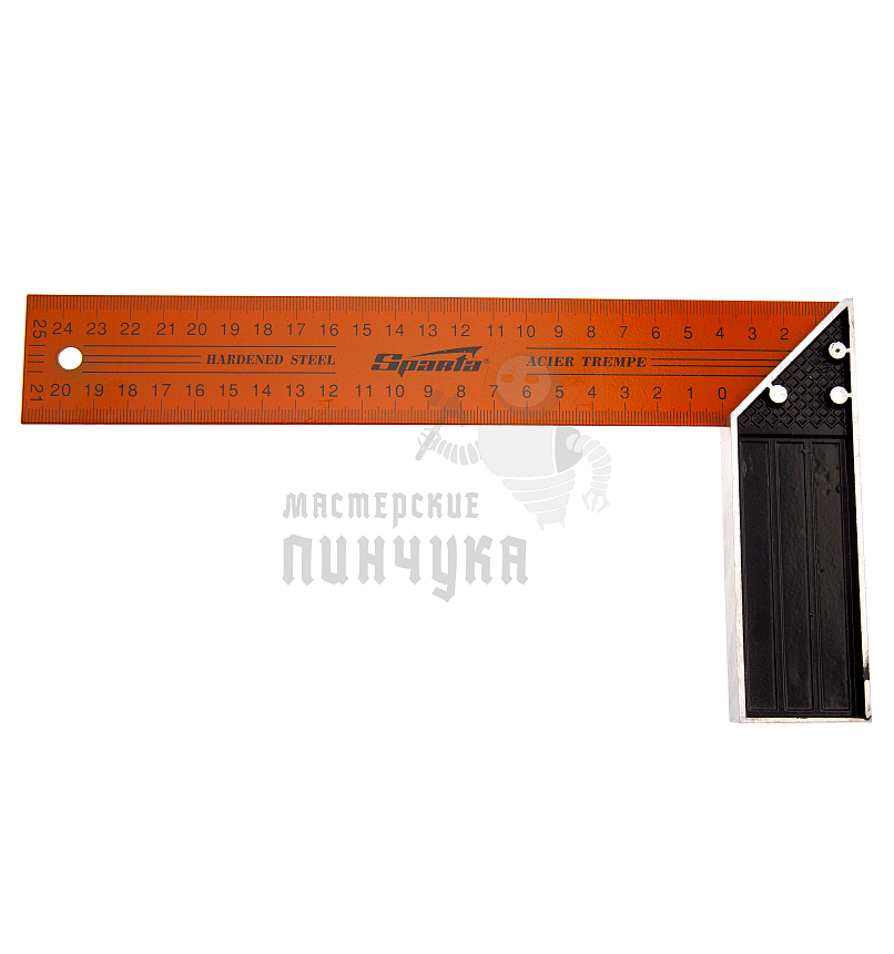Угольник, 250 мм, металлический Sparta