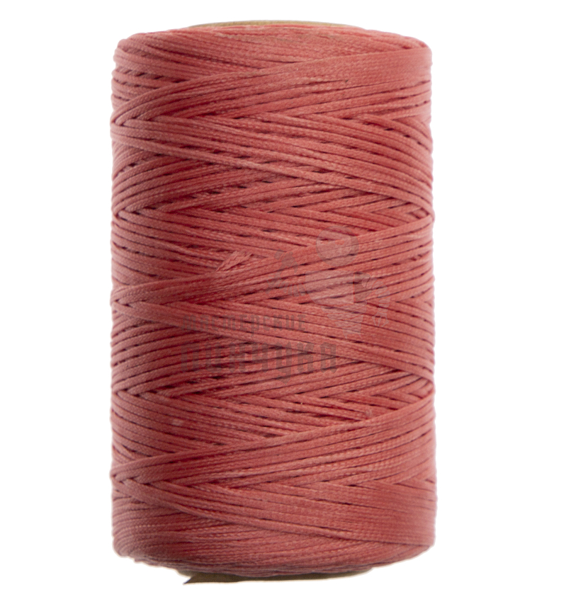 Нитки прошив.вощеные 300D-200м, розовый