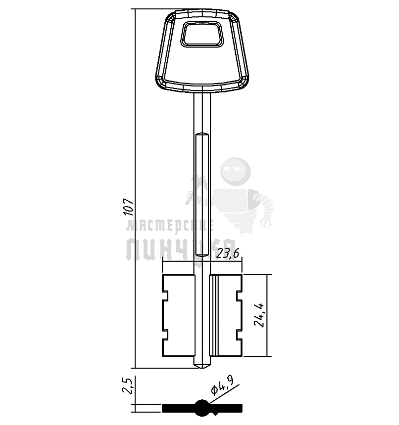CIZ9DP (желтый)