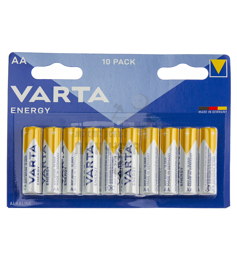 Батарейка VARTA LR6 ENERGY 4106 BL10 (10/20/30)