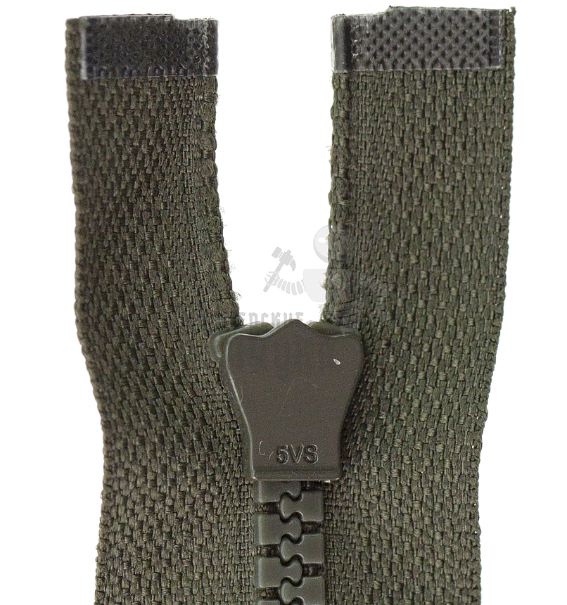 Молния Трактор "JUDSON", 80см, Тип-5, разъёмная двухзамковая, цв.хаки