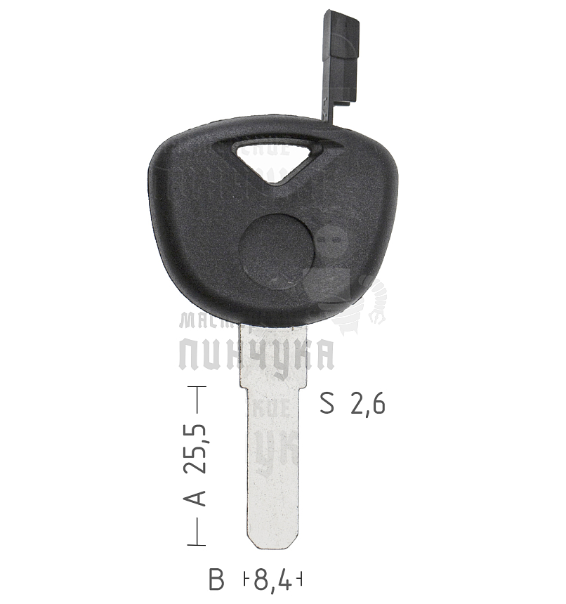 TP00BM7P BW9TE T00HF71P а/пласт.с мест.п/чип moto.BMW(TX4)